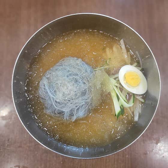 물냉면 메뉴 사진(네이버)