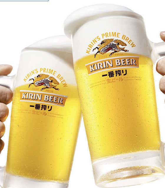 기린생맥주 메뉴 사진(네이버)