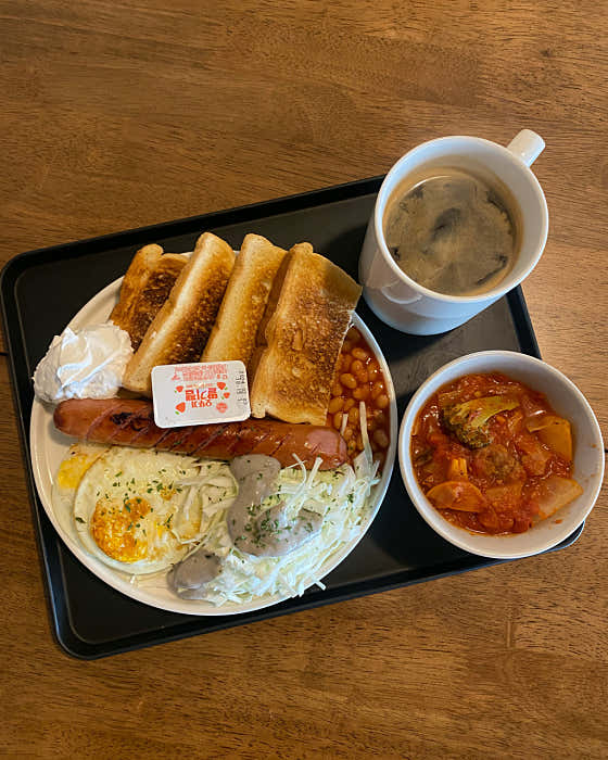 모닝 세트 메뉴 사진(네이버)