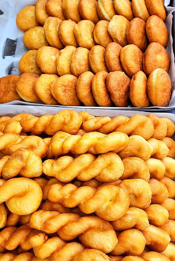 수제 꽈배기 메뉴 사진(네이버)