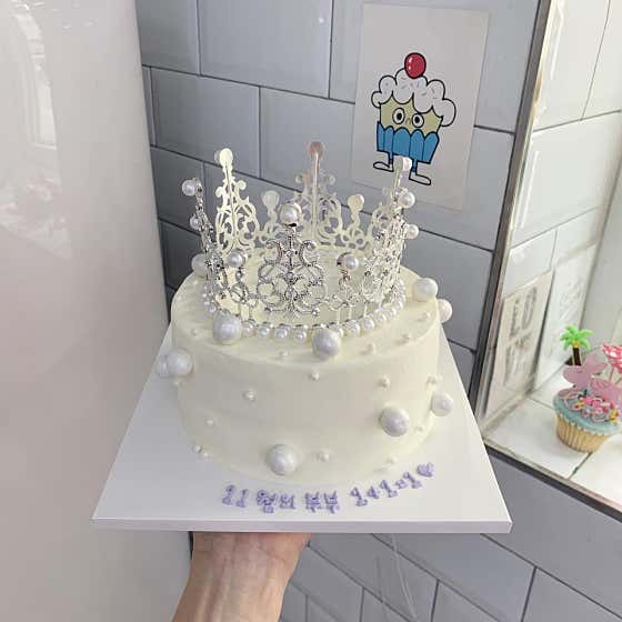 주문제작 홀케이크 메뉴 사진(네이버)