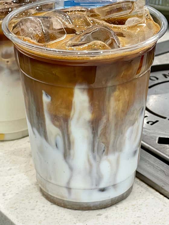 카페라떼 메뉴 사진(네이버)