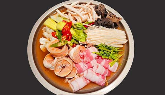 만두대패전골 메뉴 사진(네이버)