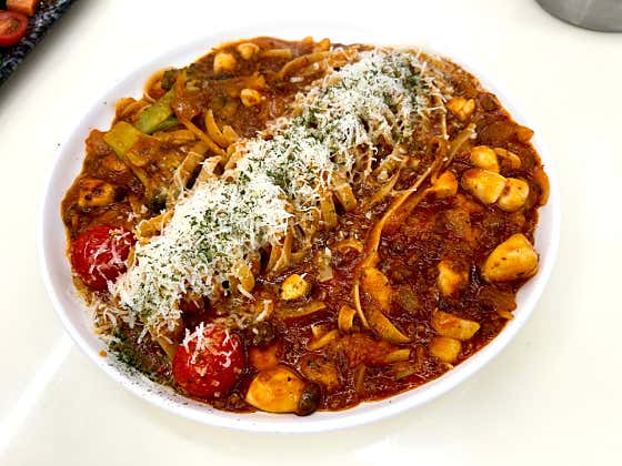 치즈 볼로네제 파스타 메뉴 사진(네이버)