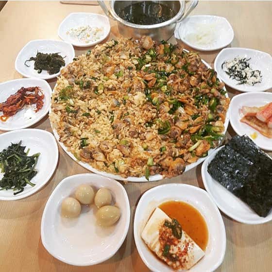 꼬막무침비빔밥 메뉴 사진(네이버)