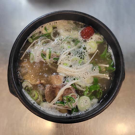 갈비탕 메뉴 사진(네이버)