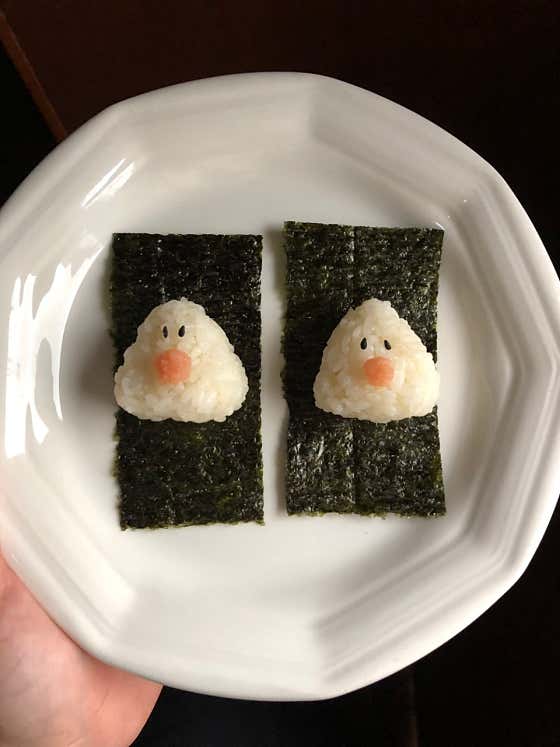 오니기리 메뉴 사진(네이버)