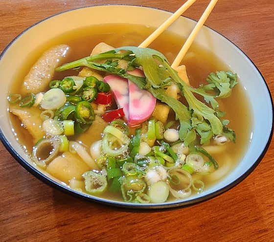 꼬치우동 메뉴 사진(네이버)