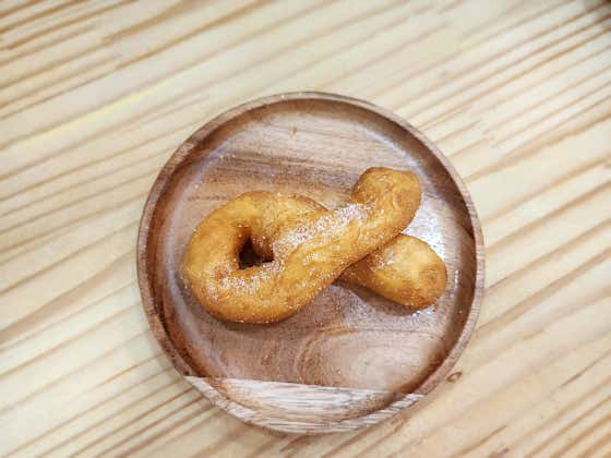 찹쌀꽈배기 1개 메뉴 사진(네이버)