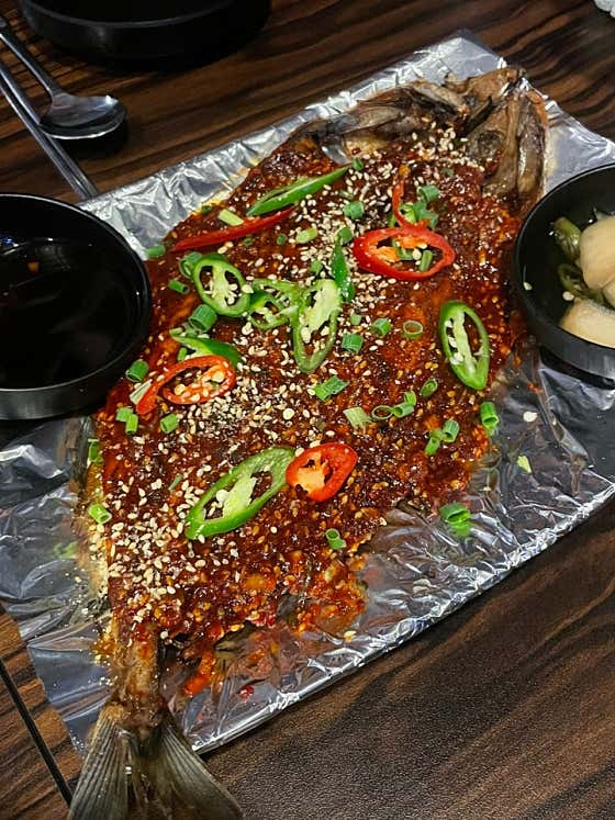 고갈비(양념) 메뉴 사진(네이버)