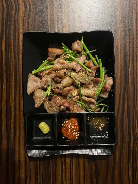 꼬들목살구이 메뉴 사진(네이버)