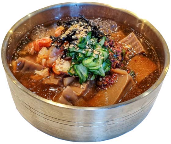 도토리묵밥(냉) 메뉴 사진(네이버)