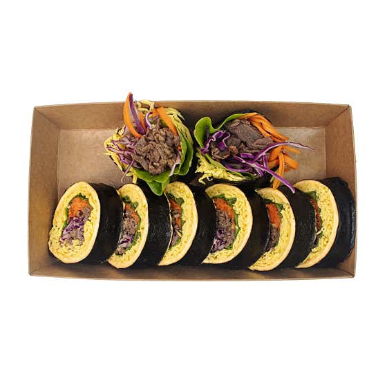 키토김밥 메뉴 사진(네이버)