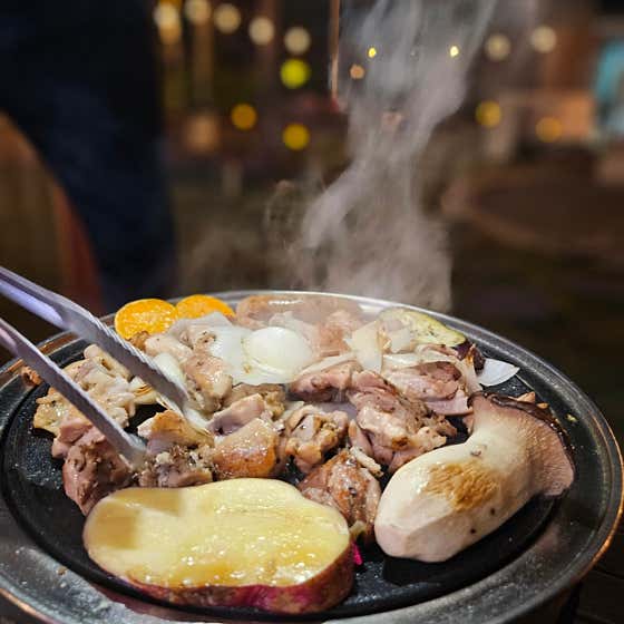 치킨바베큐세트 (1인) 메뉴 사진(네이버)