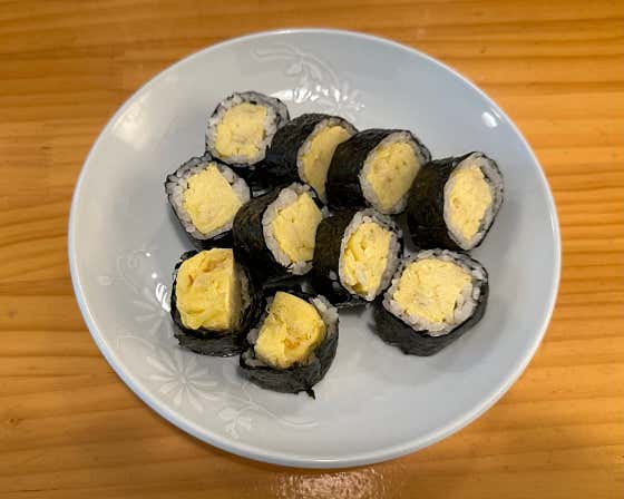 몽글 달걀 김 초밥 메뉴 사진(네이버)