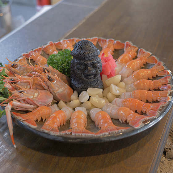 딱새우회 메뉴 사진(네이버)