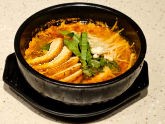 뚝배기 곱창전골 메뉴 사진(네이버)