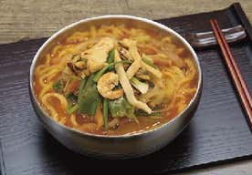 얼큰해물칼국수 메뉴 사진(네이버)