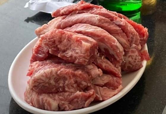 갈비살 메뉴 사진(네이버)