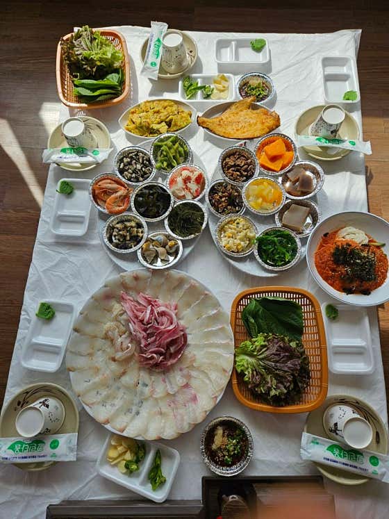 모듬회 메뉴 사진(네이버)