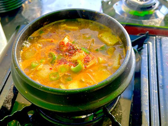 된장찌개 메뉴 사진(네이버)