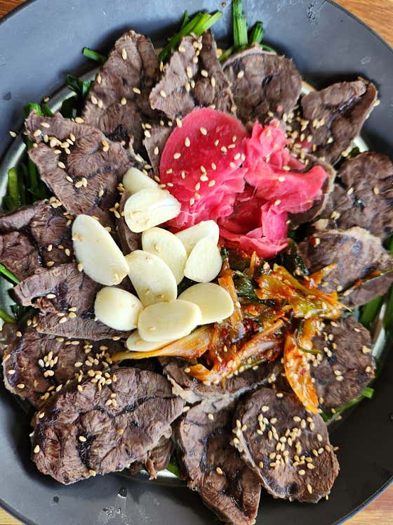 한우 수육 메뉴 사진(네이버)
