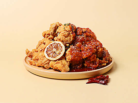 (포장) 반반치킨 메뉴 사진(네이버)