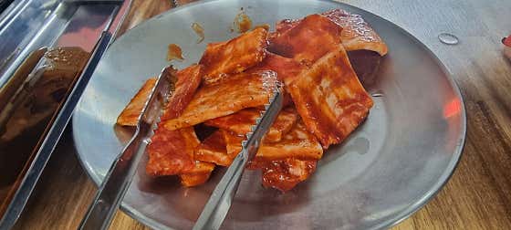 고추장삼겹살 메뉴 사진(네이버)
