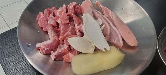 뒷고기 메뉴 사진(네이버)