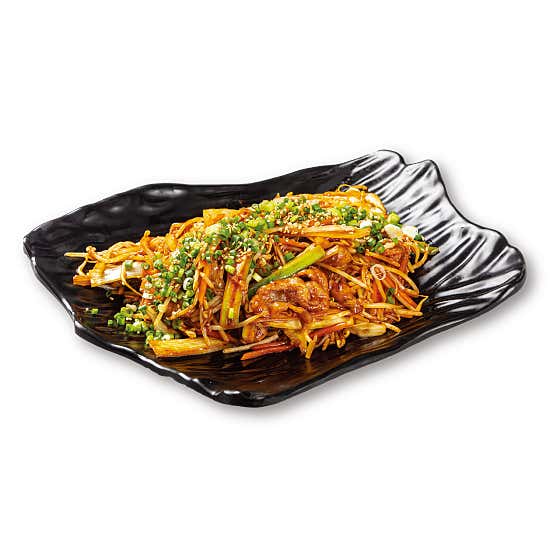 우삼겹숙주볶음 메뉴 사진(네이버)