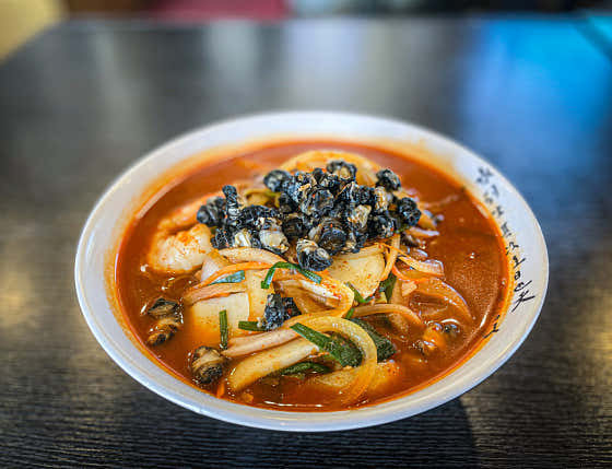 우렁이짬뽕 메뉴 사진(네이버)