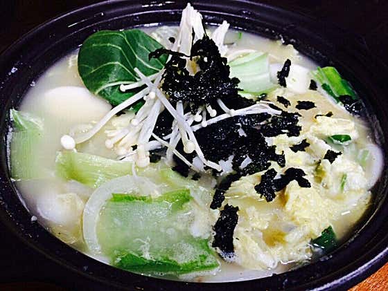 사골만두전골(+플러스메뉴) 메뉴 사진(네이버)