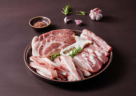 숙성 돼지 한마리 메뉴 사진(네이버)