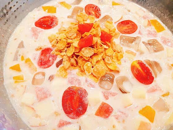 국물화채(+플러스메뉴) 메뉴 사진(네이버)