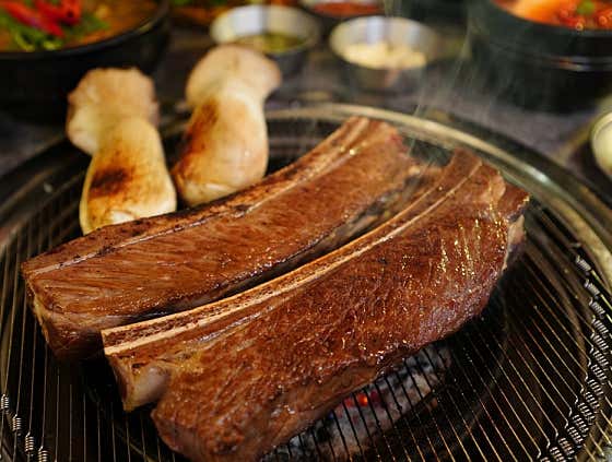 정든 우대갈비 700g 메뉴 사진(네이버)