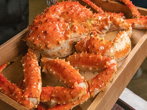 킹크랩(kg당싯가) 전식+본식+후식 메뉴 사진(네이버)