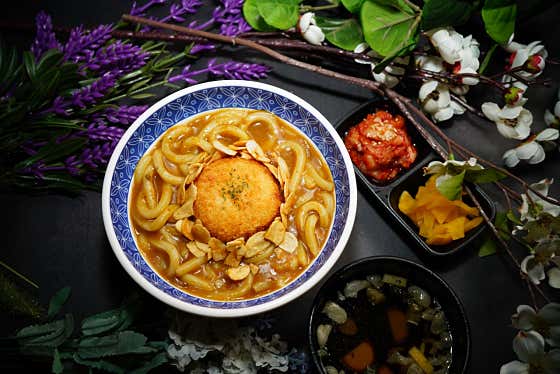 닭고기 카레우동 메뉴 사진(네이버)