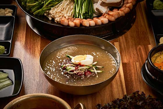 물냉면 메뉴 사진(네이버)