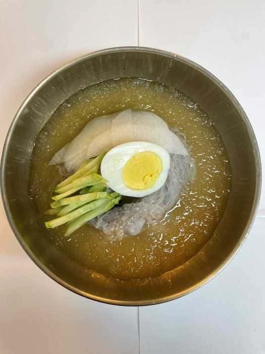 물냉면 메뉴 사진(네이버)