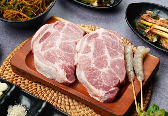 목살 (180g) 메뉴 사진(네이버)