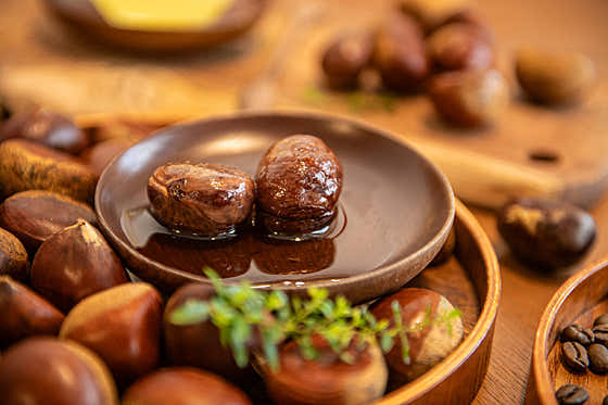 밤조림 메뉴 사진(네이버)