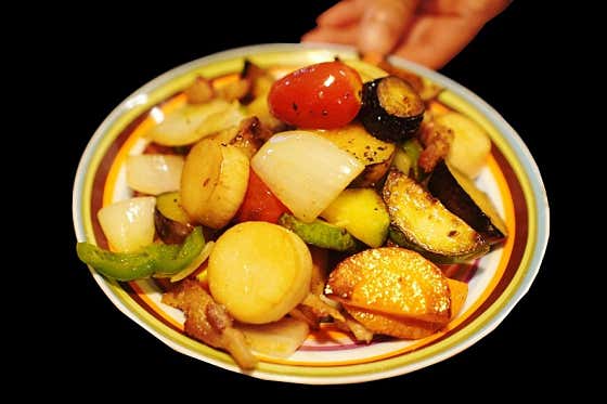Grill모듬야채 메뉴 사진(네이버)