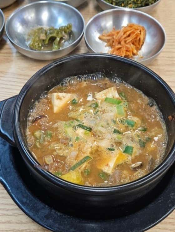수제청국장 메뉴 사진(네이버)