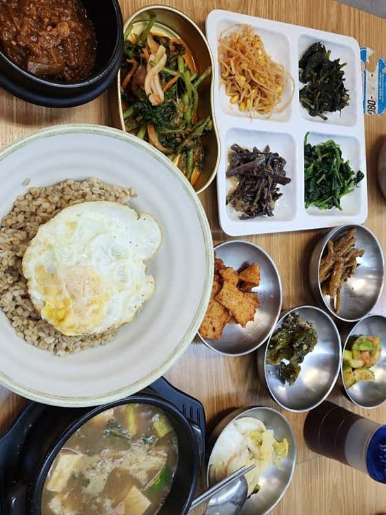 강된장보리밥 메뉴 사진(네이버)