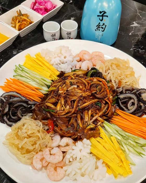 양장피 메뉴 사진(네이버)