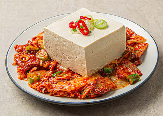 두부김치 메뉴 사진(네이버)
