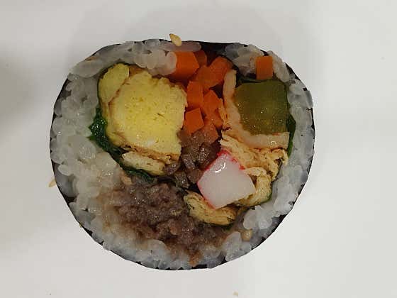 불고기김밥 메뉴 사진(네이버)