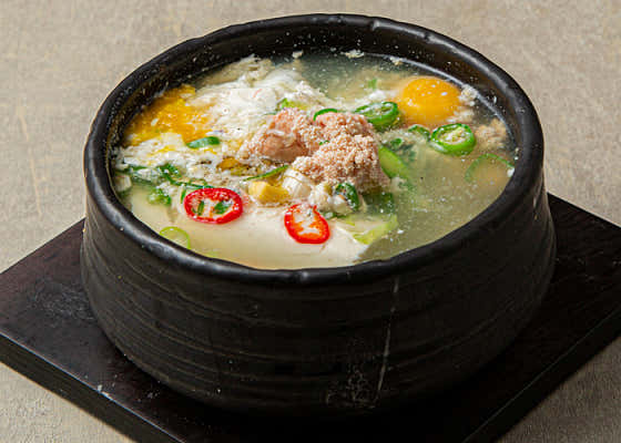 명란 순두부 메뉴 사진(네이버)
