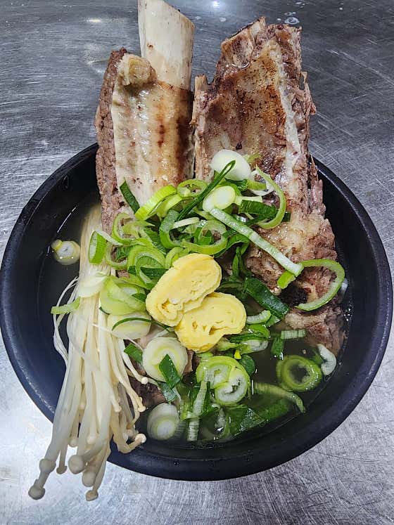 골프채갈비탕 메뉴 사진(네이버)
