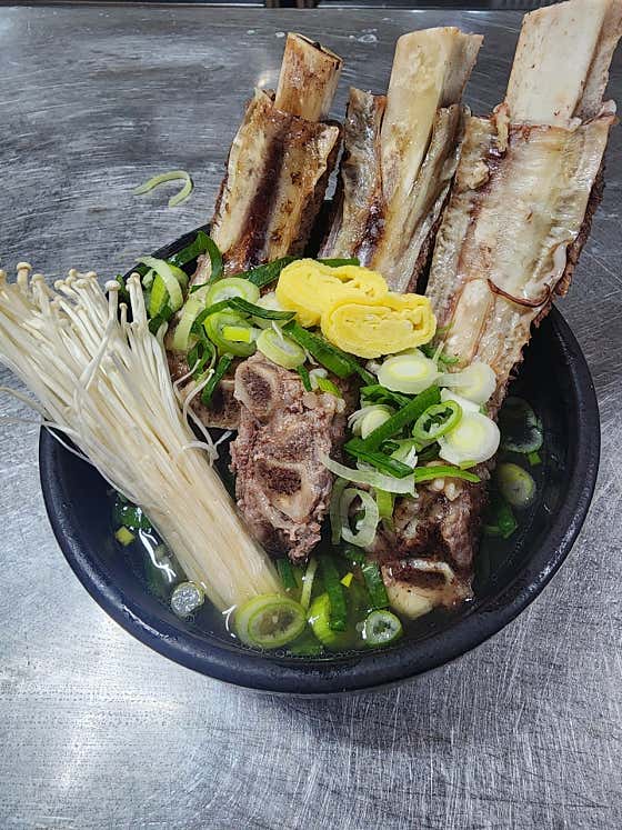 골프채갈비탕 특 메뉴 사진(네이버)